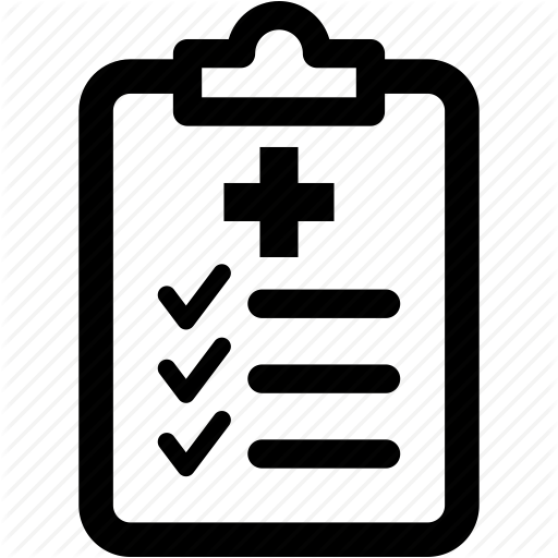 Emergency, Healthcare, Hospital, Medical Checklist, Medicine Icon