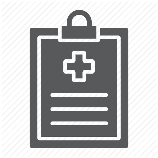 Clipboard, Diagnosis, Hospital, Medical, Medicine, Record, Report Icon