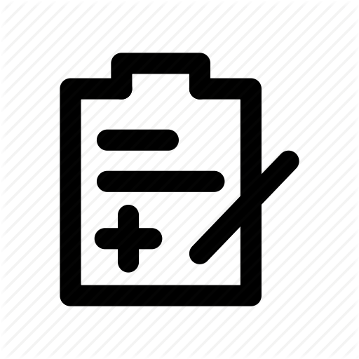 Clipboard, Health, Medical, Report, Status Icon