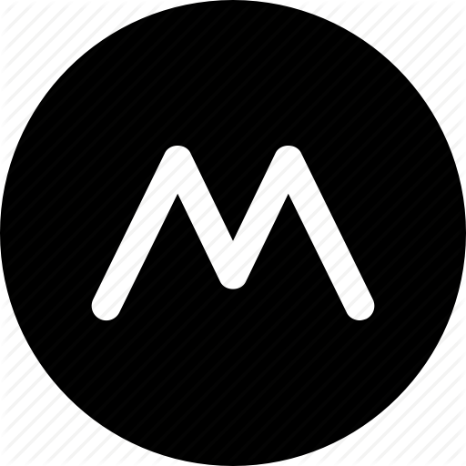 M, Measure, Measurement, Medium, Size Icon Icon