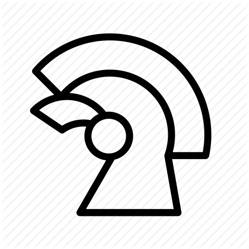 Accessory, Clothes, Hat, Helmet, Roman, Soldier, Warrior Icon