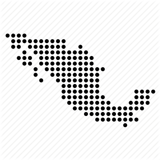 Country, Map, Mexican, Mexico Icon