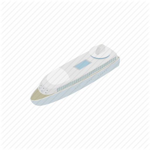 Boat, Cruise, Isometric, Nautical, Sea, Ship, Yacht Icon