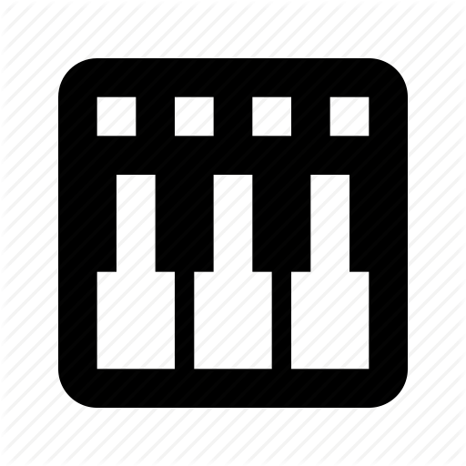 Keys, Midi, Piano Icon