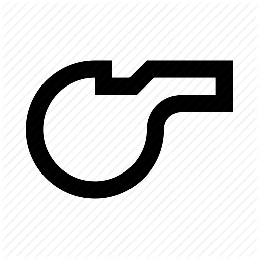 Coach, Instructor, Sport, Trainer, Whistle Icon