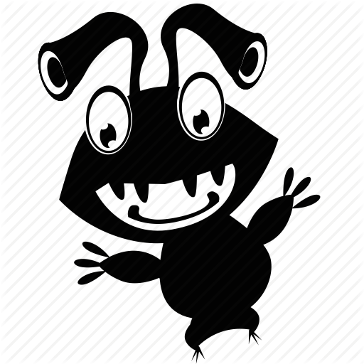 Cartoon, Ink, Monsters Icon