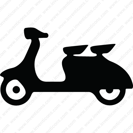 Download Delivery,motorcycle,vehicle,passenger Icon Inventicons