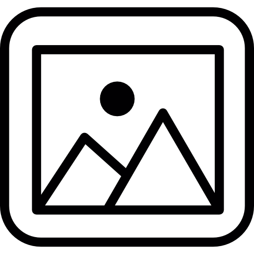 Mountain View On Picture Frame Icons Free Download