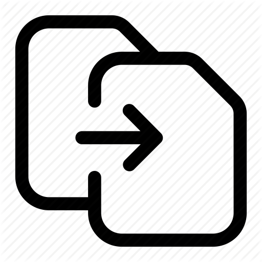 Document, Export, File, Move, Moved, Send Icon