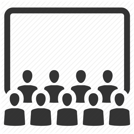 Audience, Cinema, Movie, Movie House, Movies, Stage, Theatre Icon