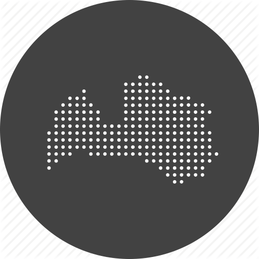 Country, Latvia, Latvian, Location, Map, Nation Icon