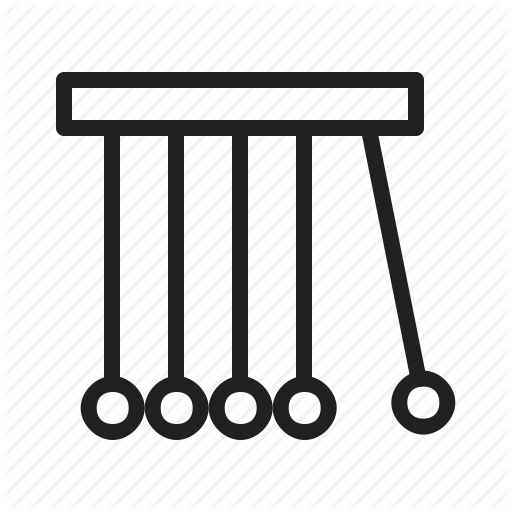 Newton, Pendulum, Physics, Science Icon