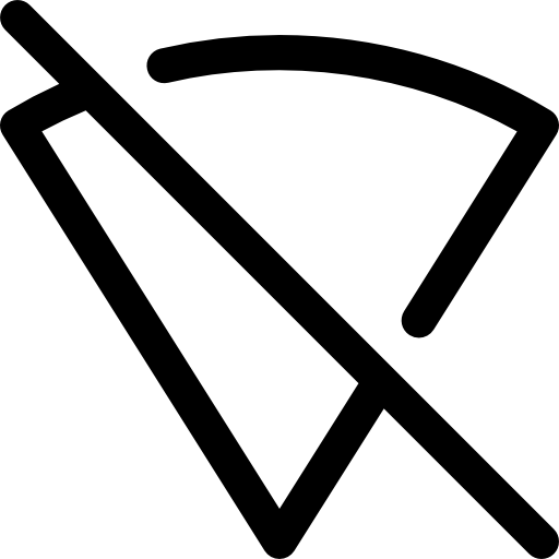 No Wifi Icon Mobile Pixel Perfect