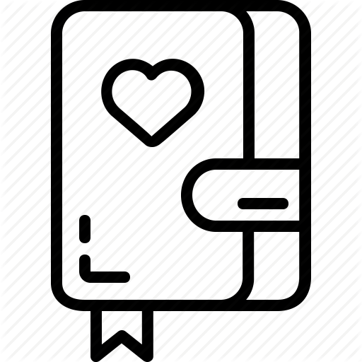 Book, Bookmark, Love, Novel, Romantic, Valentine, Valentines Icon