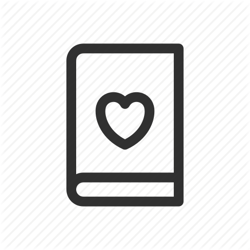 Book, Library, Love, Novel Icon