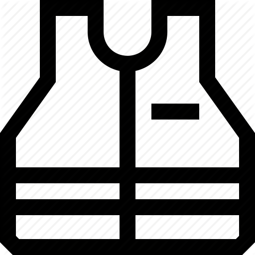 Life, Security, Vest, Worker Icon