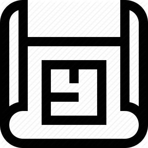 Architecture, Flow, Paper, Plan, Work Icon