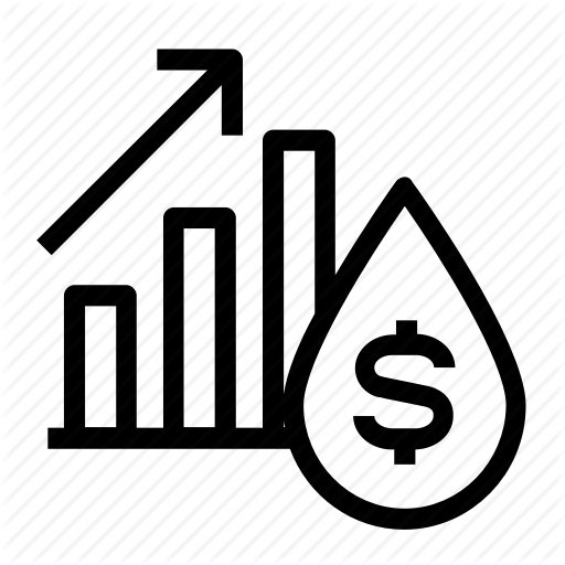 Business Oil, Chart, Gas, Oil Price, Power, Profit, Up Icon