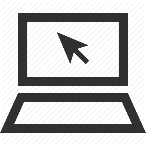 Click, Learning, Online, School Icon
