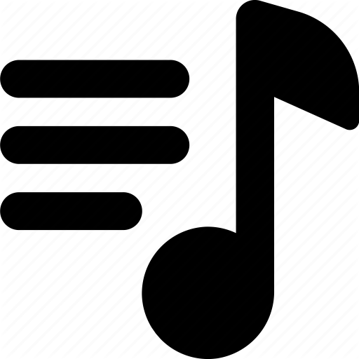 Music, Musical, Musical Terms, Terms, Text Icon