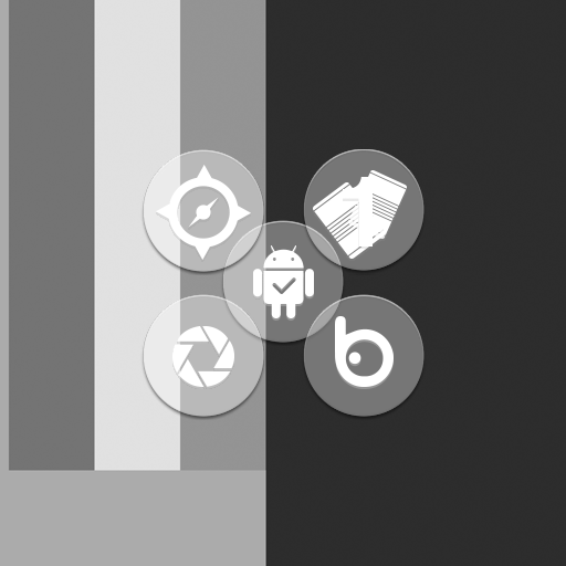 Icon Pack White Circle Appstore For Android