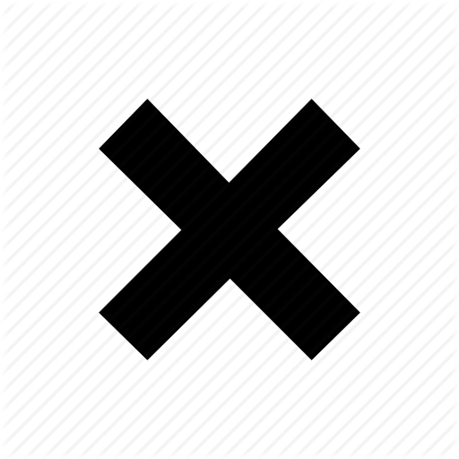 Close, Cross, Disable, Mark, Stop Icon