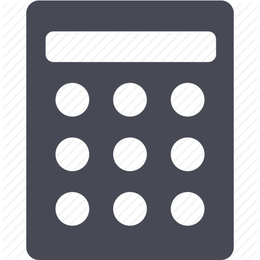 Accounting, Calculator, Math Icon