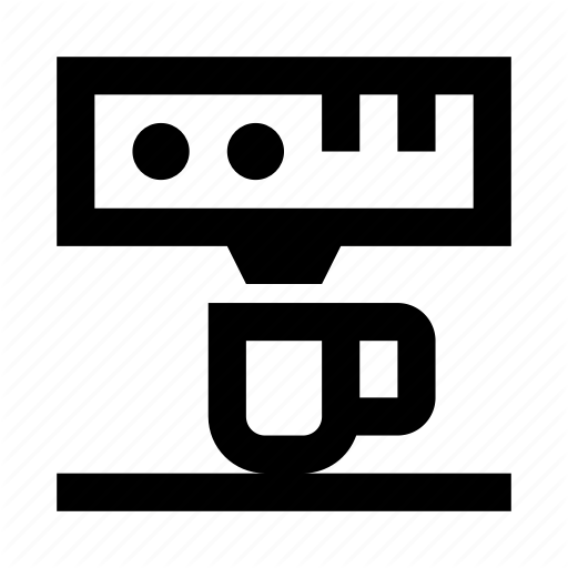 Coffee, Espresso, Machine, Maker, Mug Icon