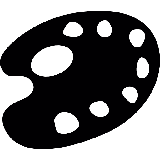 Palette Of A Painter Icons Free Download