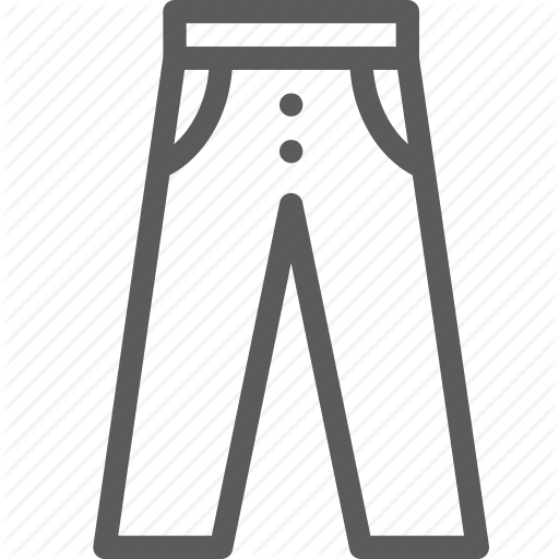 Apparel, Clothes, Dress, Gear, Outfit, Pants Icon