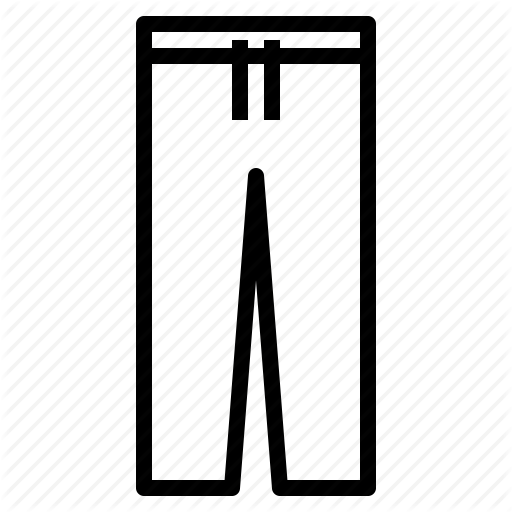 Clean, Clothes, Fashion, Garment, Long, Pants Icon