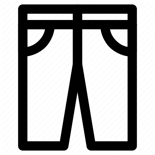 Denim, Jeans, Pants Icon
