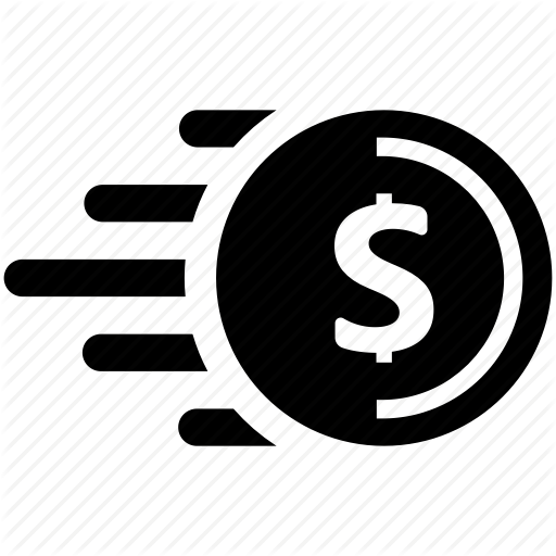 Cash, Fast, Payment Icon