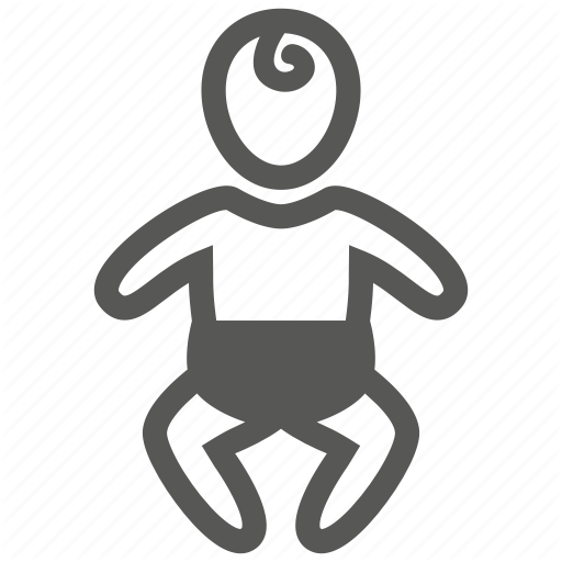 Baby, Child, Infant, Newborn, Pediatrics Icon