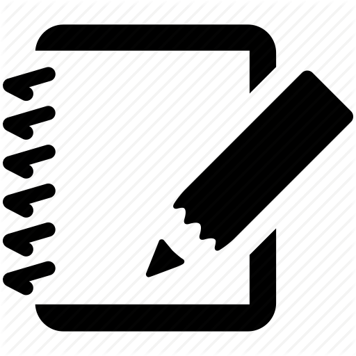 Note Clipart Pencil Icon