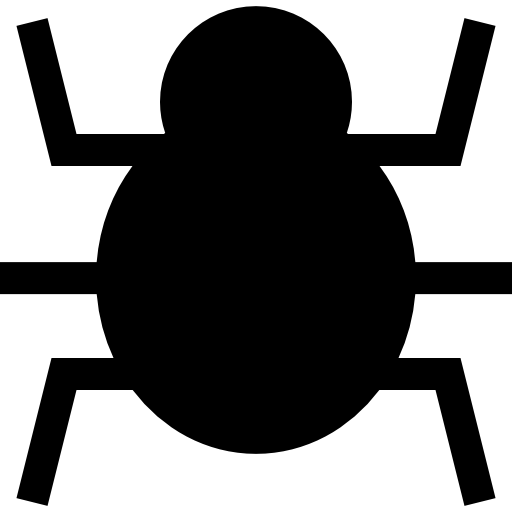 Bug Insect Silhouette Icons Free Download