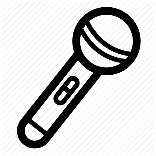 Audio, Line, Mic, Music, Singing, Vocals Icon