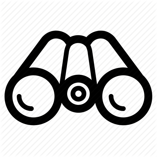 Binoculars, Business, Line, Telescope, Zoom Icon