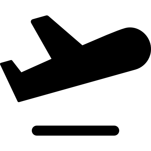 Aeroplane, Airplane, Plane, Transport, Flight, Fly Icon