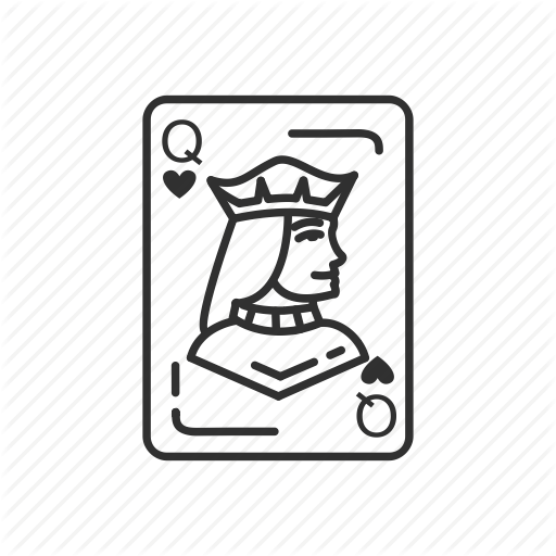 Card, Card Game, Playing Card, Queen, Queen Of Hearts, Single Card