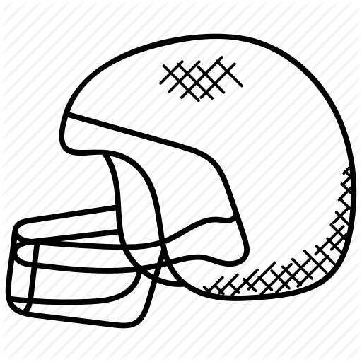 Defense, Football Helmet, Football Playing, Headset Safe Play Icon
