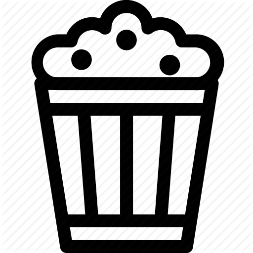 Corn, Food, Movie, Pop, Snack Icon
