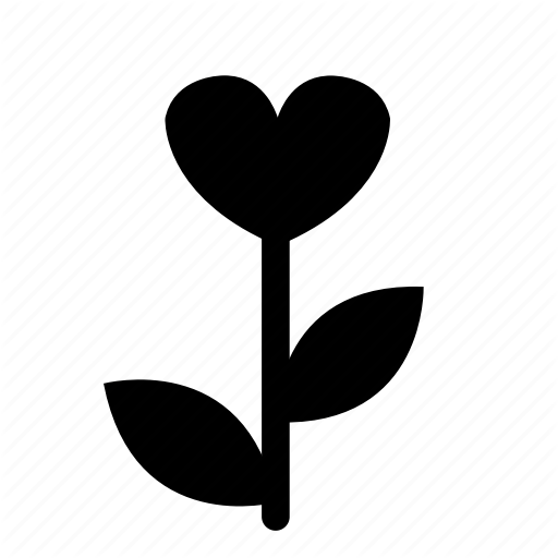 Flower, Love, Valentines Icon