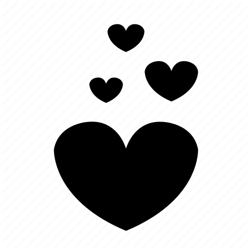 Hearts, In Love, Love, Valentines Icon