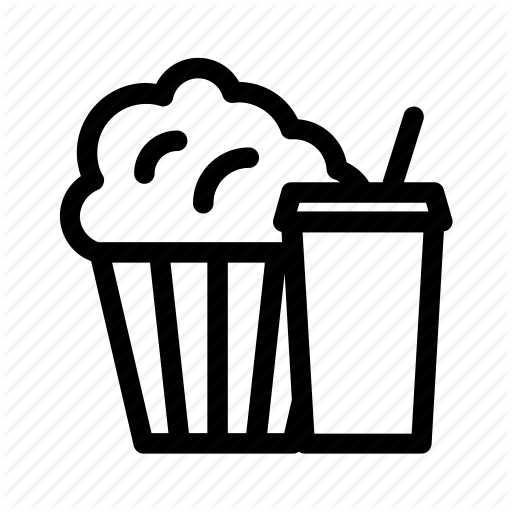 Cinema, Combo, Drink, Food, Meal, Menu, Popcorn Icon