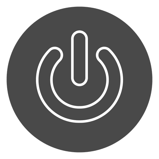Power Button Circle Icon