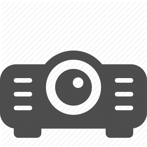 Movie, Projection, Projector, Video Icon