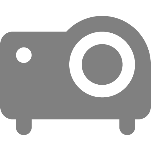 Gray Projector Icon
