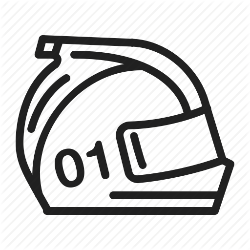 Formula, Helmet, Racing Icon