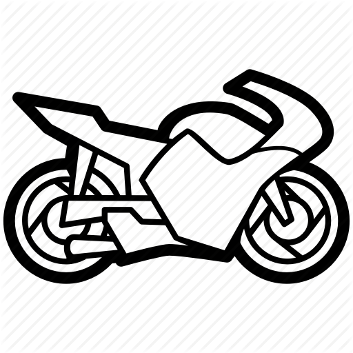 Bike, Motor, Motorbike, Motorcycle, Race, Racing, Sporty Icon